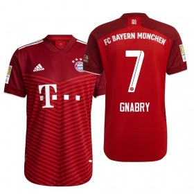 Koszulka Bayern Monachium Serge Gnabry 7 Domowe Koszulki Piłkarskie 2021-2022 Krótki Rękaw